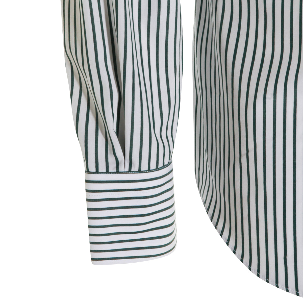 Mazzarelli Shirts Bianco-verde _100 % Co