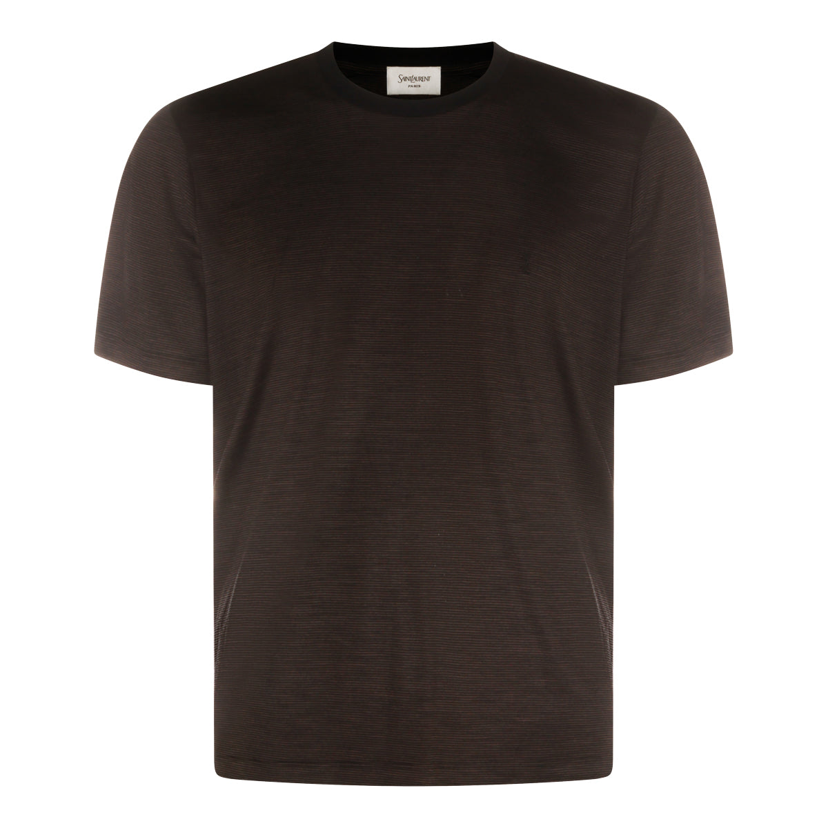 Saint Laurent T-shirts and Polos Dark Brown _wo