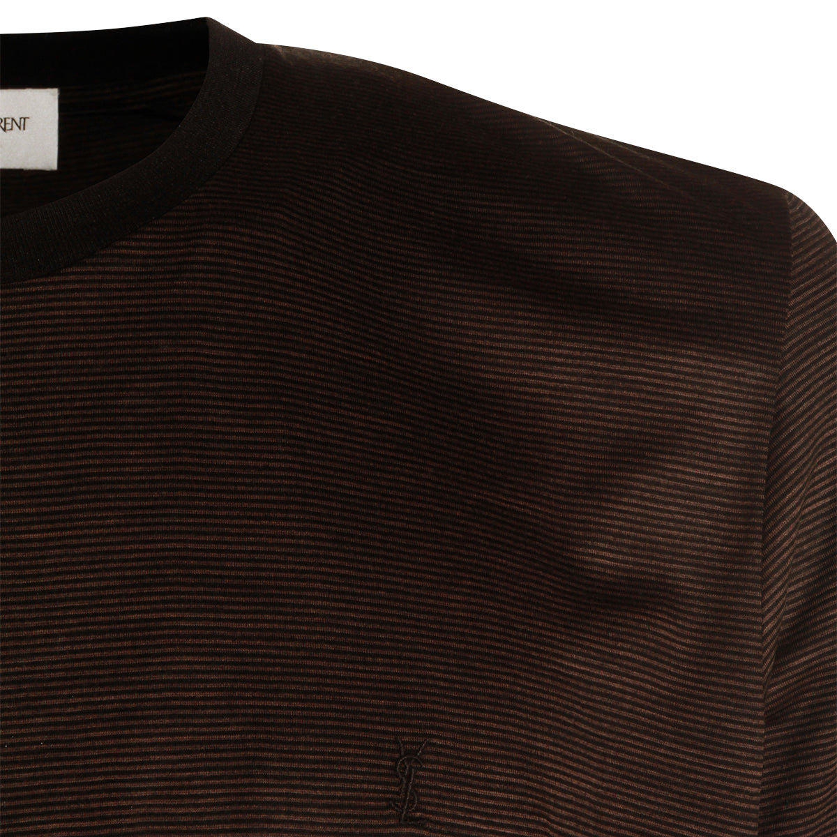 Saint Laurent T-shirts and Polos Dark Brown _wo