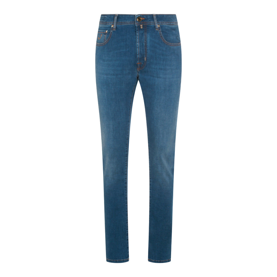 Jacob Cohen 94% Cotton jeans in blue