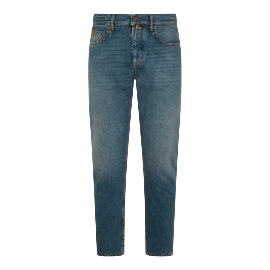 Jacob Cohen 100% cotton jeans in blue
