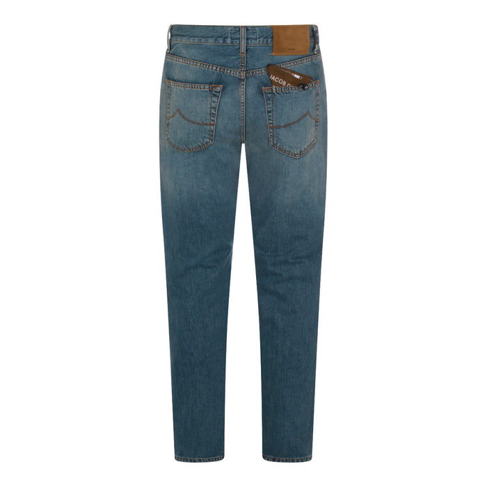 Jacob Cohen Jeans Medium Blue _100 % Co