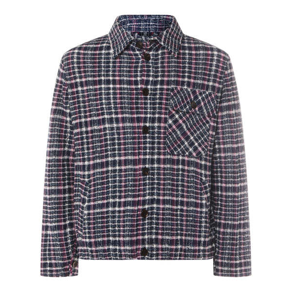 Etro 90% Cotton jacket in navy