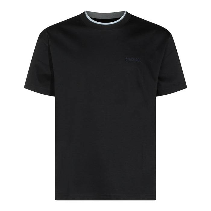 Mackage T-shirts and Polos Blue _100 % Co