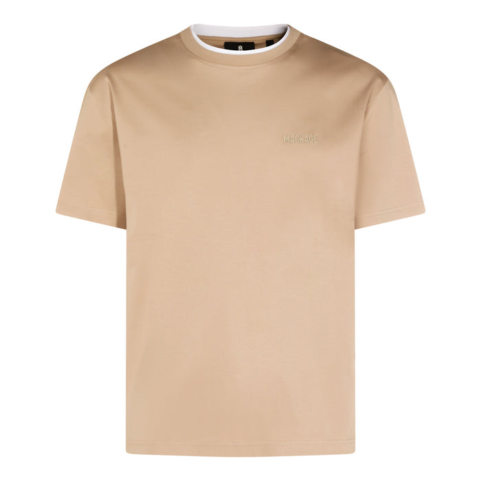 Mackage T-shirts and Polos Beige _100 % Co