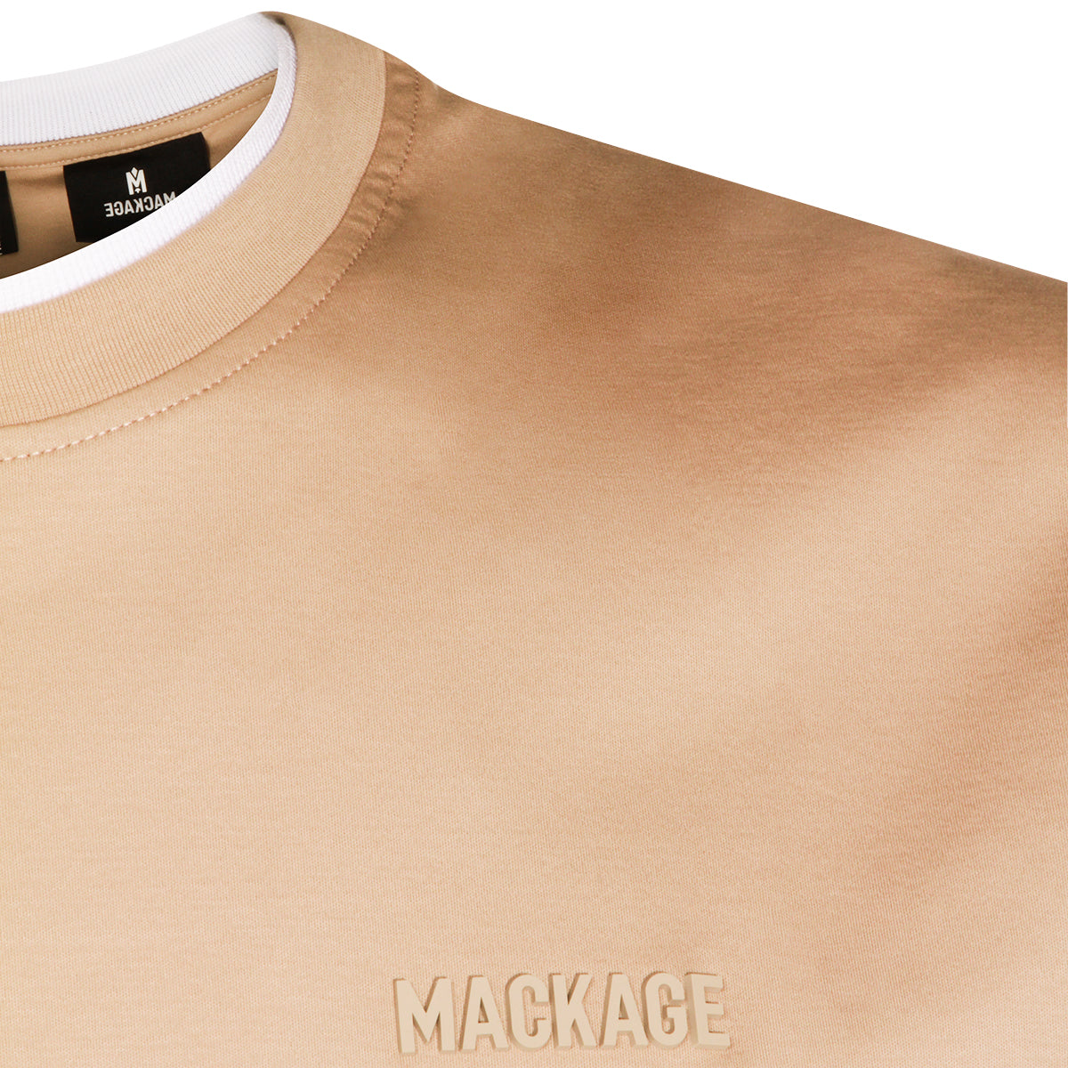 Mackage T-shirts and Polos Beige _100 % Co