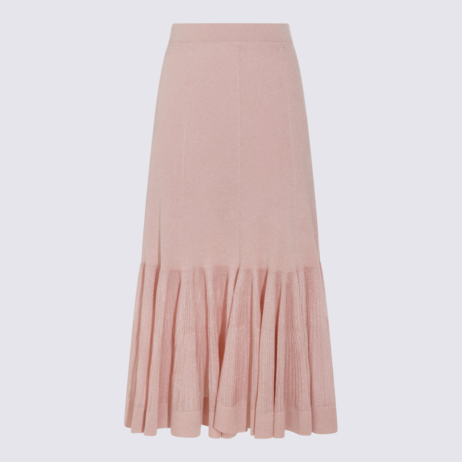 Zimmermann 100% Viscose skirt in pink
