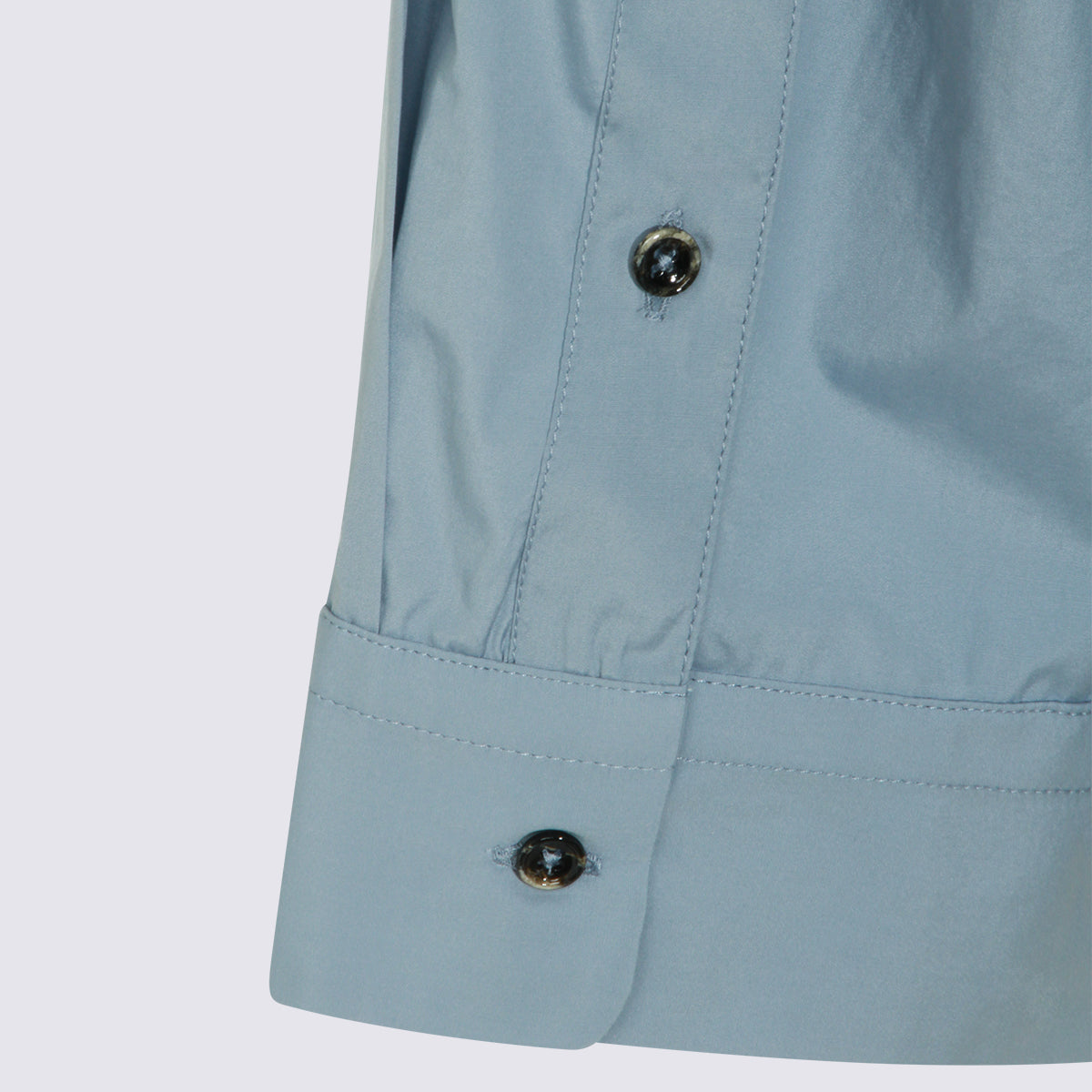 NINE IN THE MORNING Shirts Light Blue _100 % Co