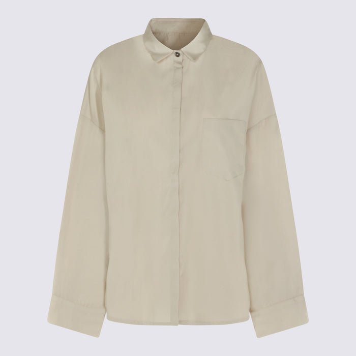 NINE IN THE MORNING Shirts Sand _100 % Co