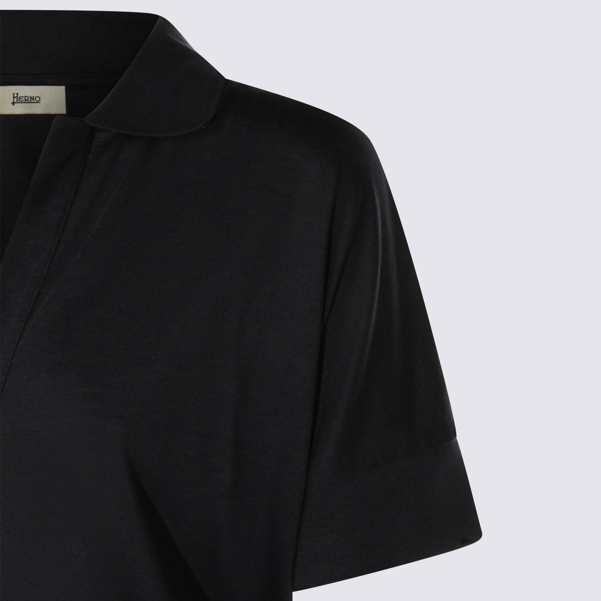 Herno T-shirts and Polos Blue Ly Cotton