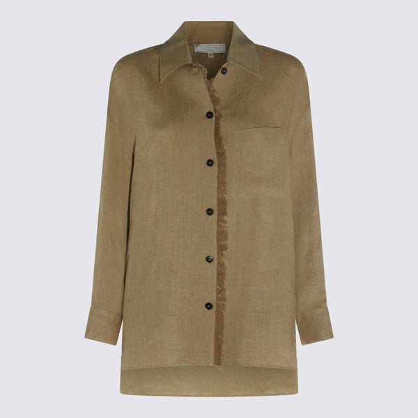 Antonelli Firenze 100% Linen shirt in beige