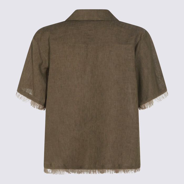 Antonelli Firenze Shirts Khaki _li