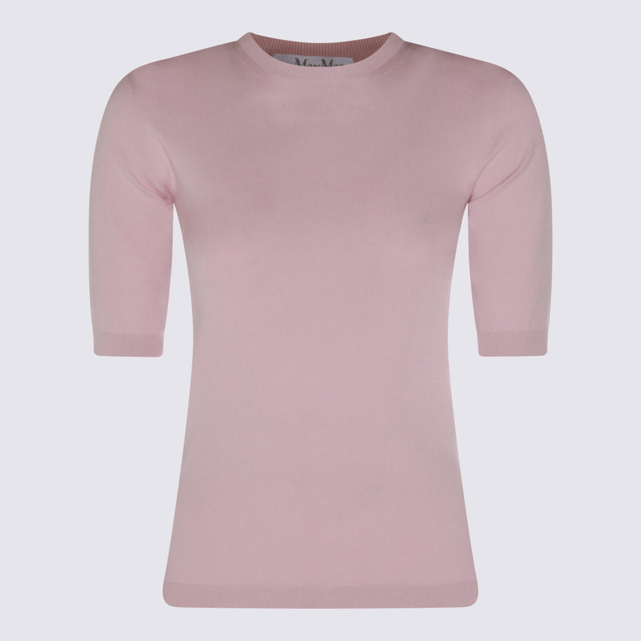 Max Mara 62% Viscose sweater in pink