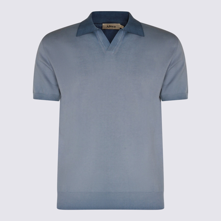 Altea 100% Cotton polo in blue