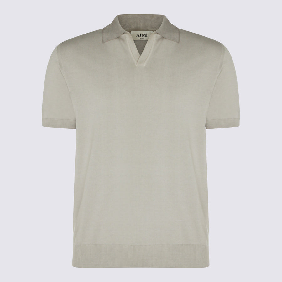 Altea 100% Cotton polo in beige
