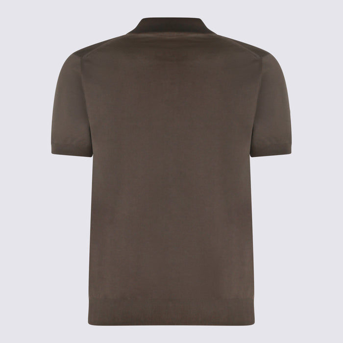 Altea T-shirts and Polos Brown _100 % Co