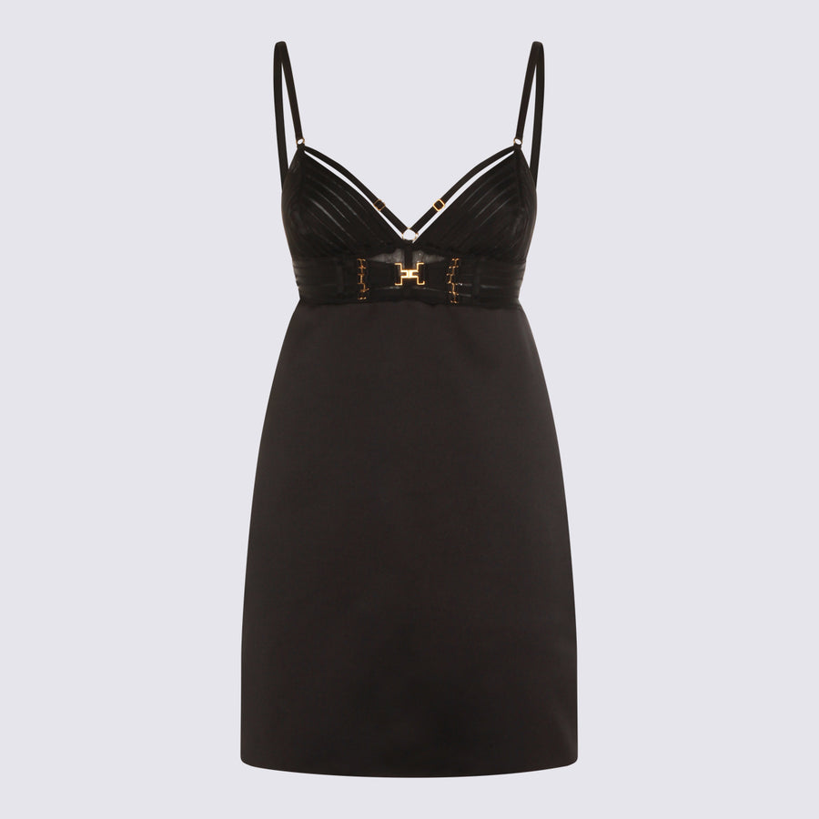 Elisabetta Franchi 100% Polyester dress in black