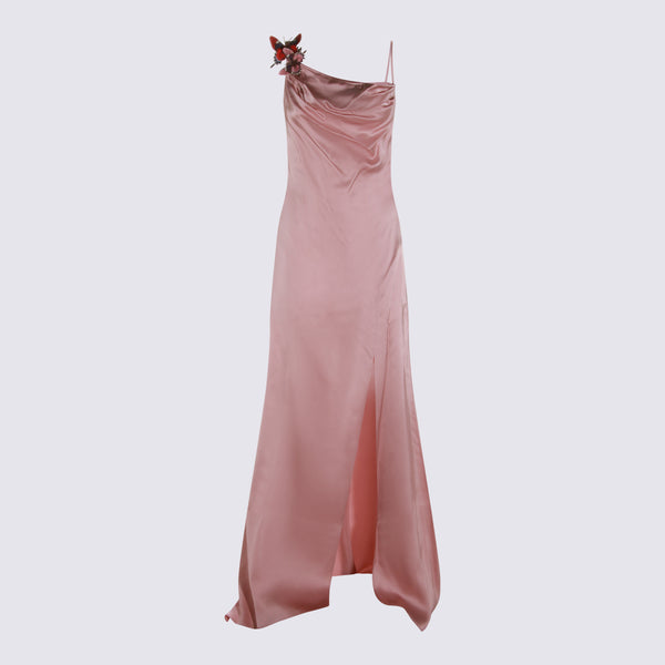 Blumarine 98% Viscose dress in pink