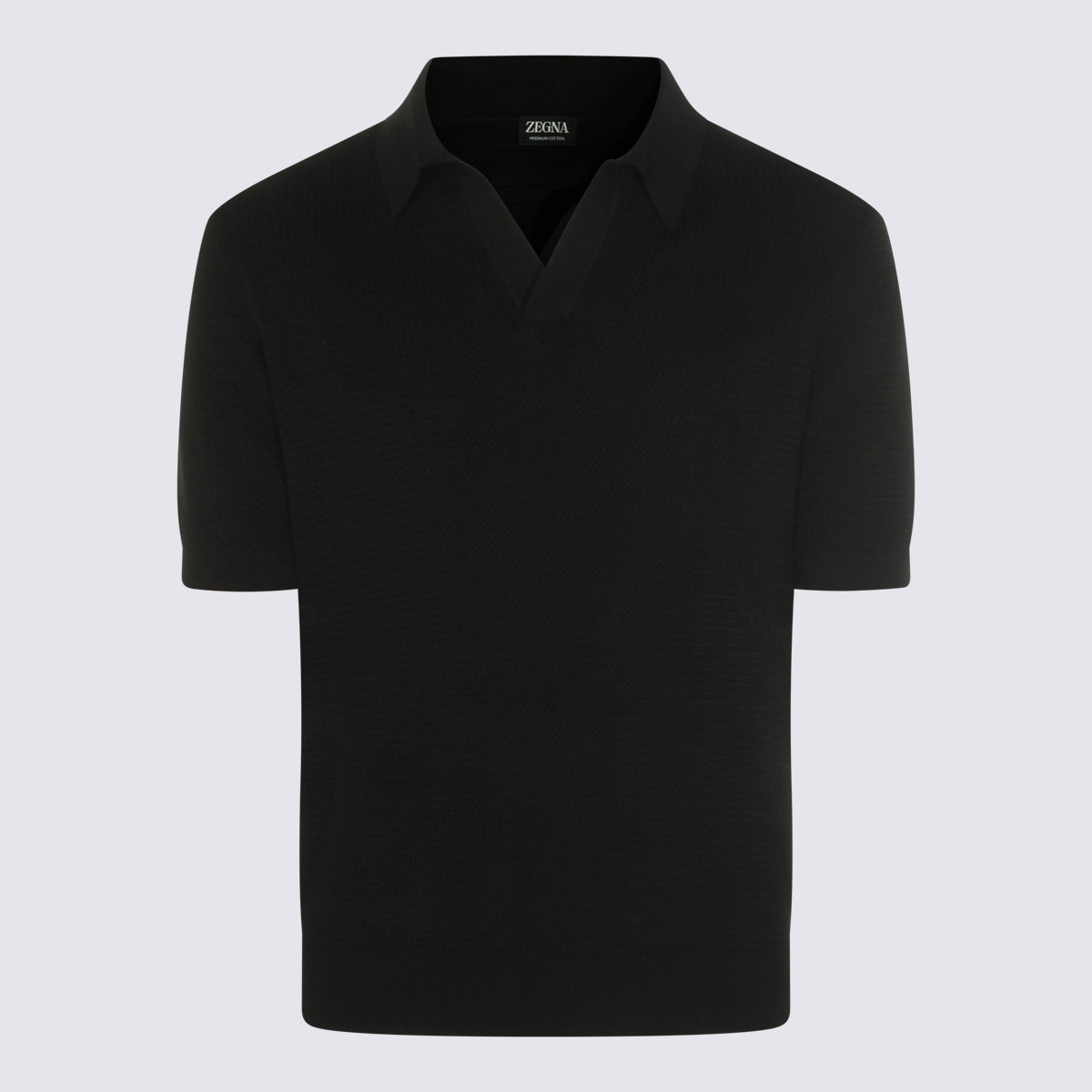 ZEGNA T-shirts and Polos Black