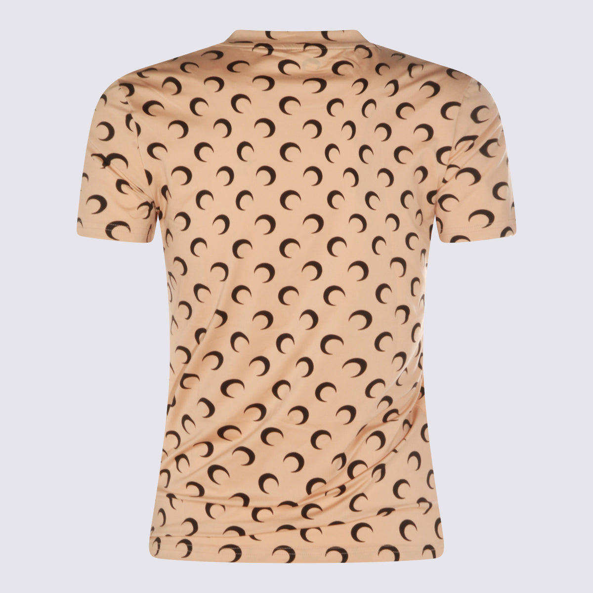 MARINE SERRE T-shirts and Polos Brown _pa Ea
