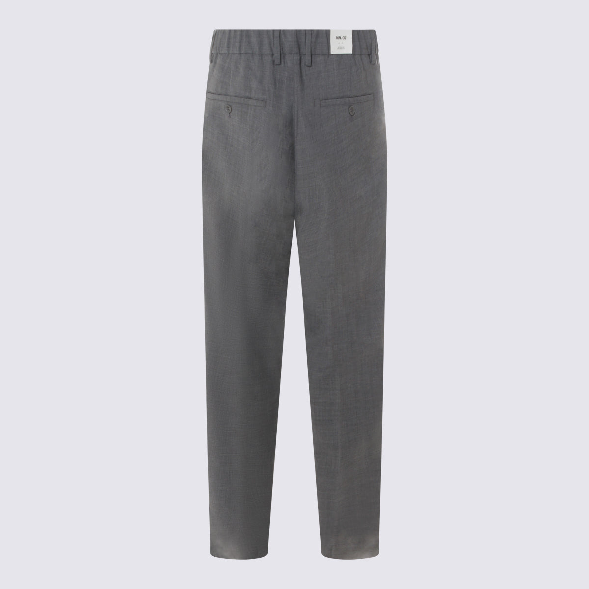 NN.07 Trousers Light Grey Melange _pm Wo Ea