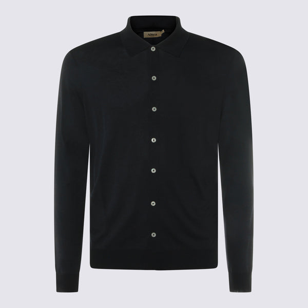 Altea 67% Linen shirt in navy