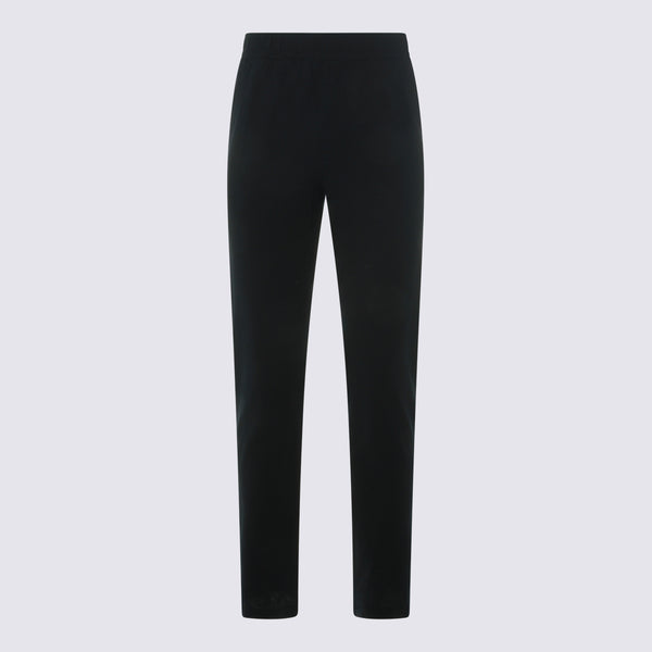 Zanone 100% Cotton trousers in black