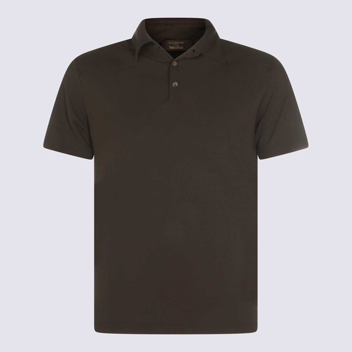 Zanone T-shirts and Polos Brown _100 % Co
