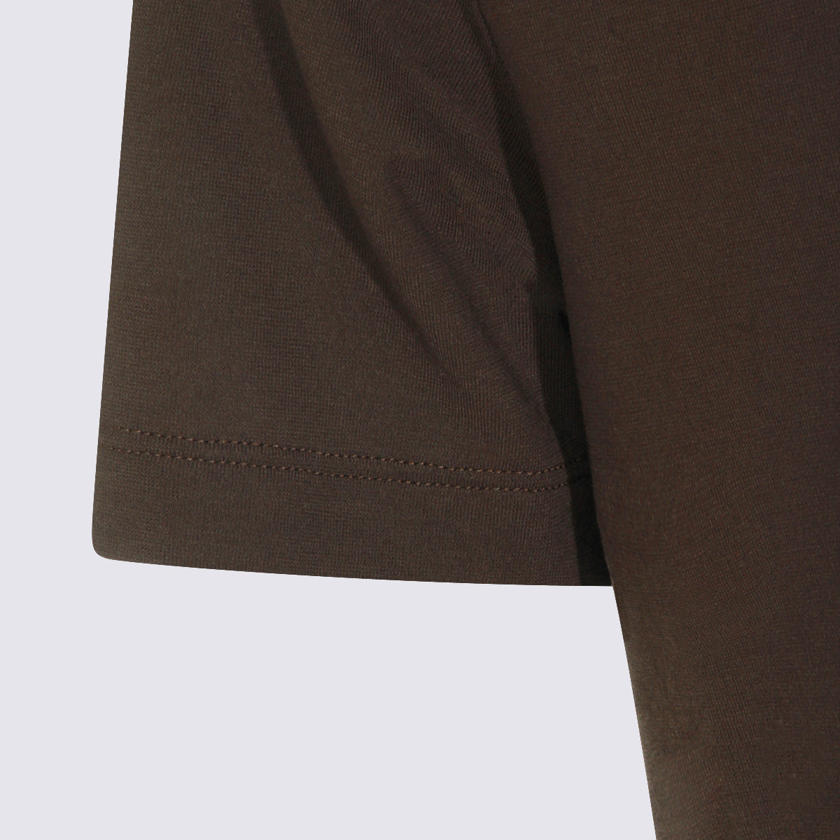 Zanone T-shirts and Polos Brown _100 % Co