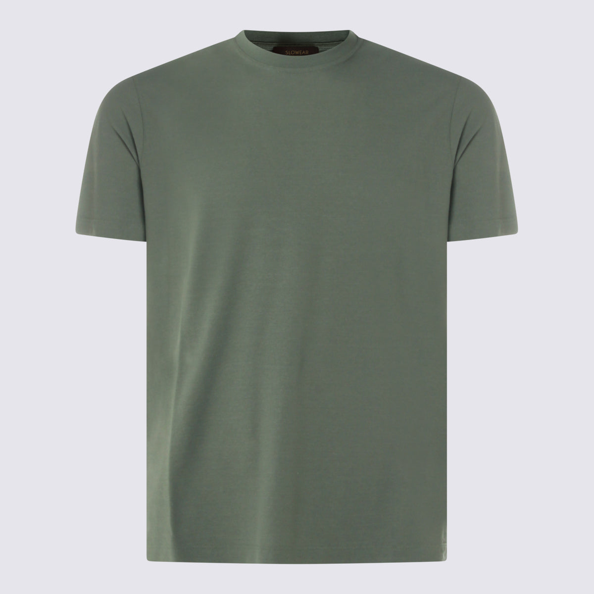 Zanone T-shirts and Polos Light Green _100 % Co