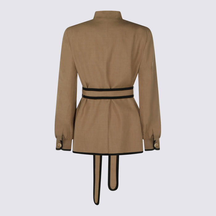 Valentino Jackets Beige _pl
