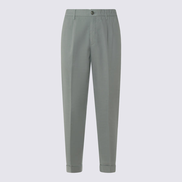 Gta Il Pantalone 78% Cotton trousers in gray