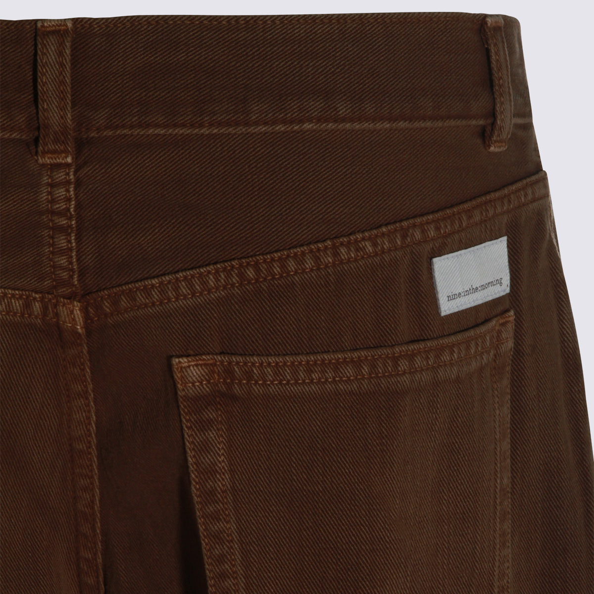 NINE IN THE MORNING Jeans Mocha _100 % Co