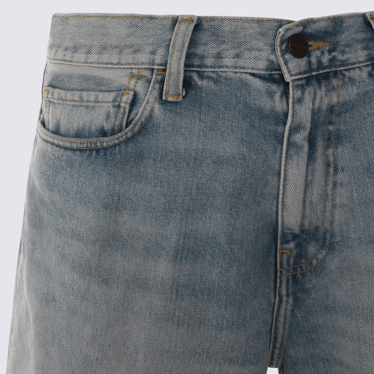 Carhartt WIP Shorts Blue Heavy Worn