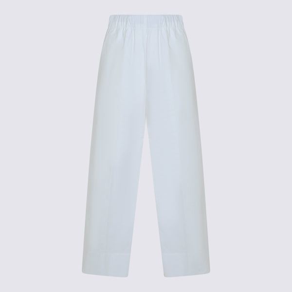 Antonelli Firenze 95% cotton trousers in white