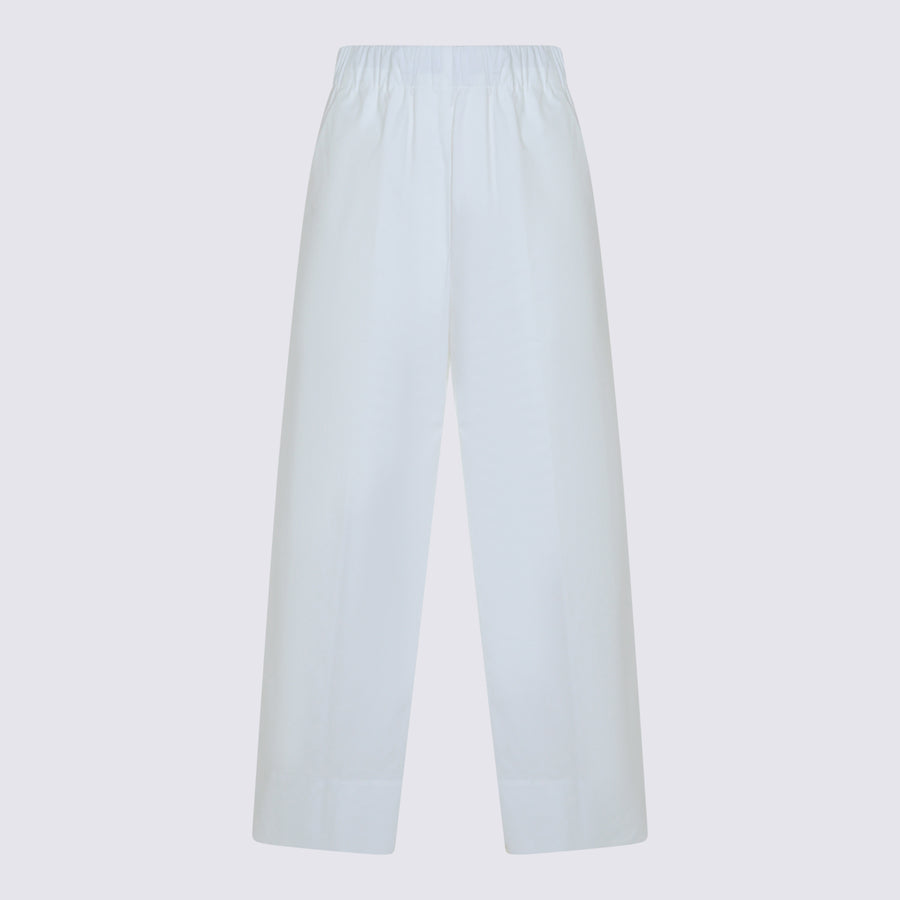 Antonelli Firenze 95% cotton trousers in white