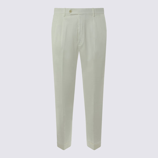 Gta Il Pantalone 88% Cotton trousers in white