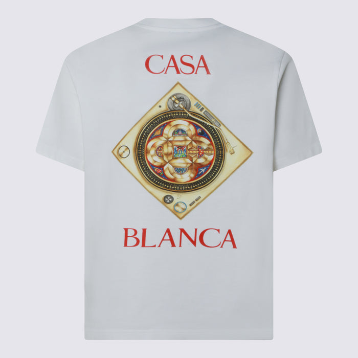 Casablanca T-shirts and Polos White _100 % Co
