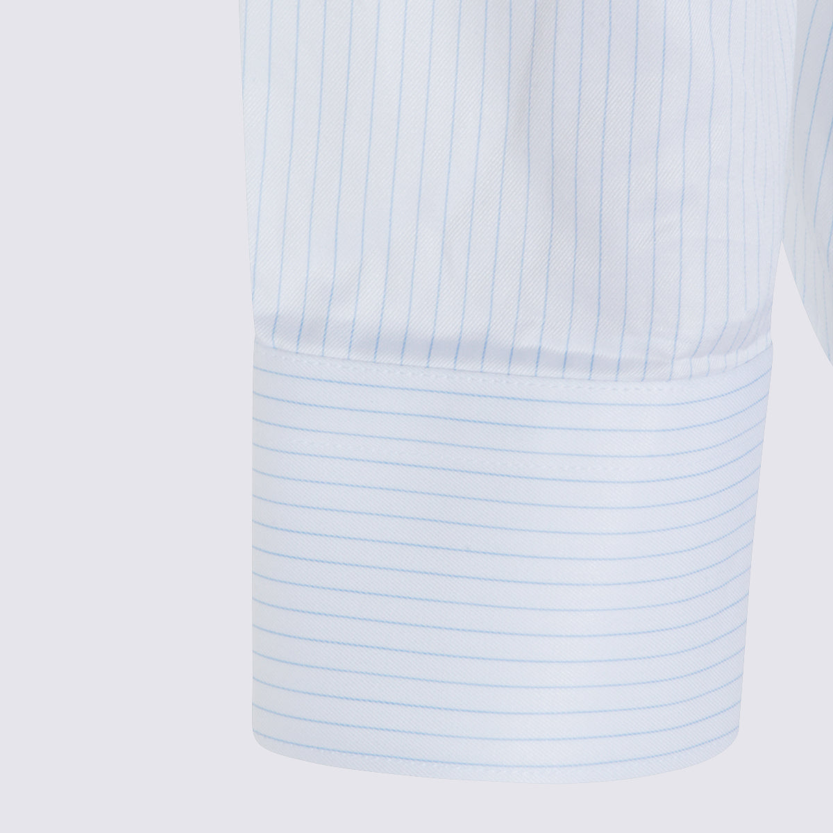 Canali Shirts White / Light Blue _100 % Co