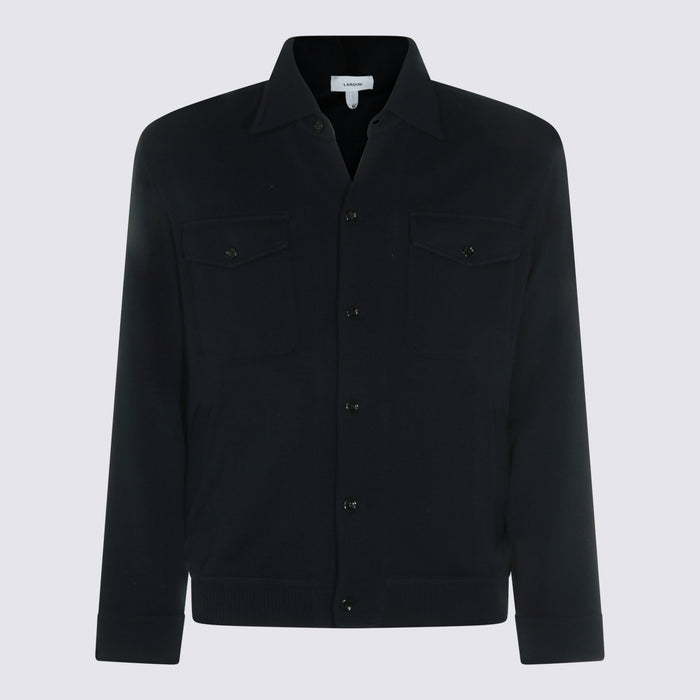 Lardini Jackets Blue _100 % Co