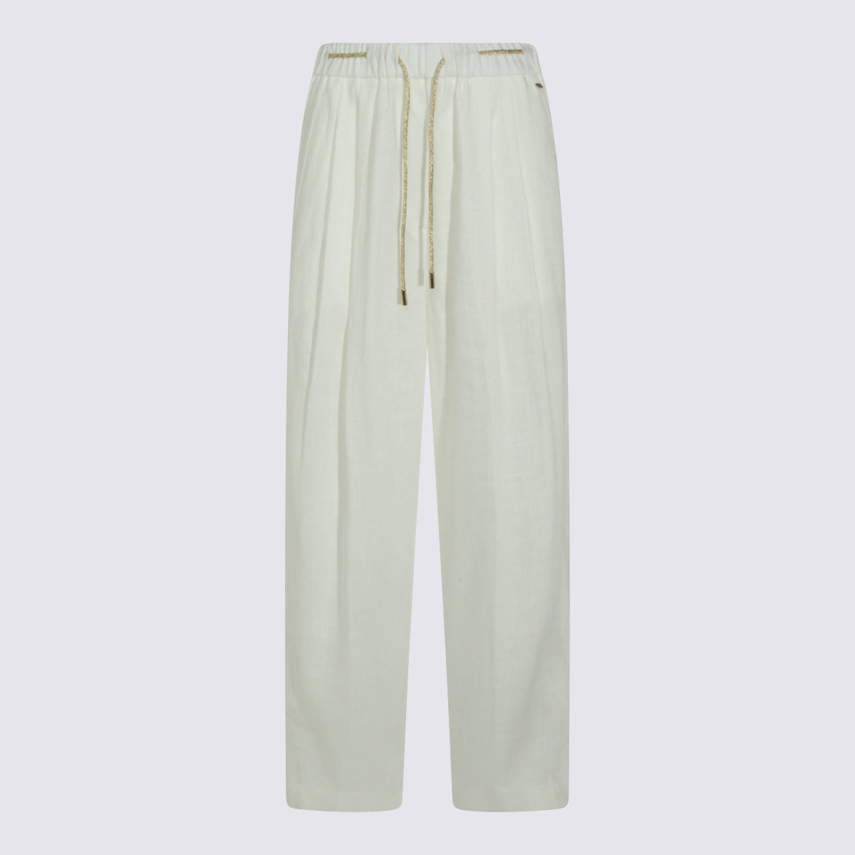 Herno Trousers White Vi Li
