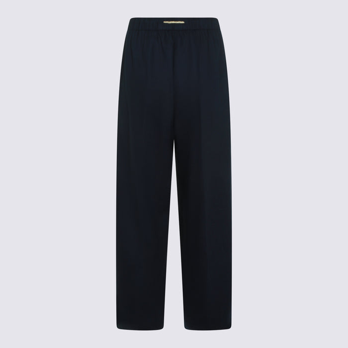 Herno Trousers Blue Vi Li