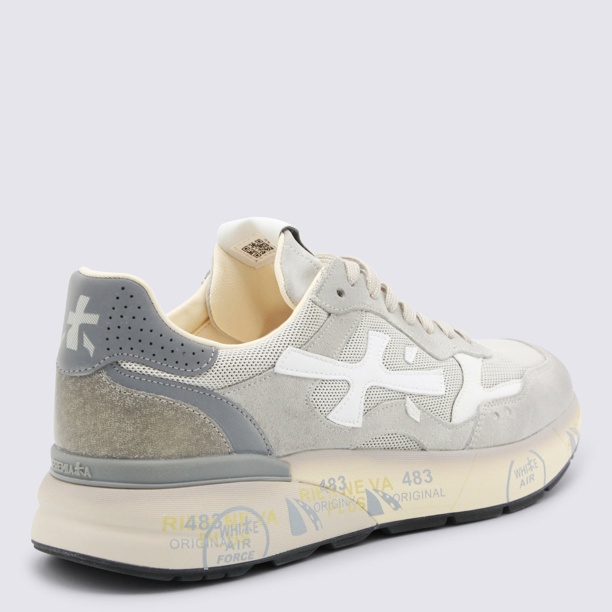 Premiata Sneakers Grey _cover Tex/le Sole El