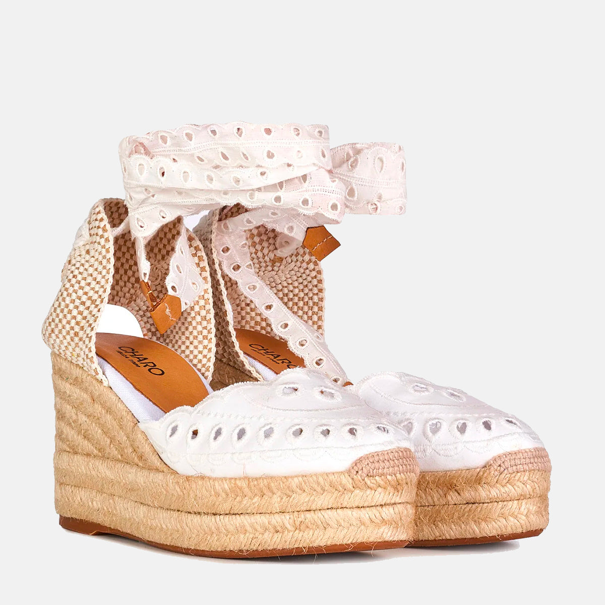 CharoRuiz Flat shoes White _cover Tex Sole El
