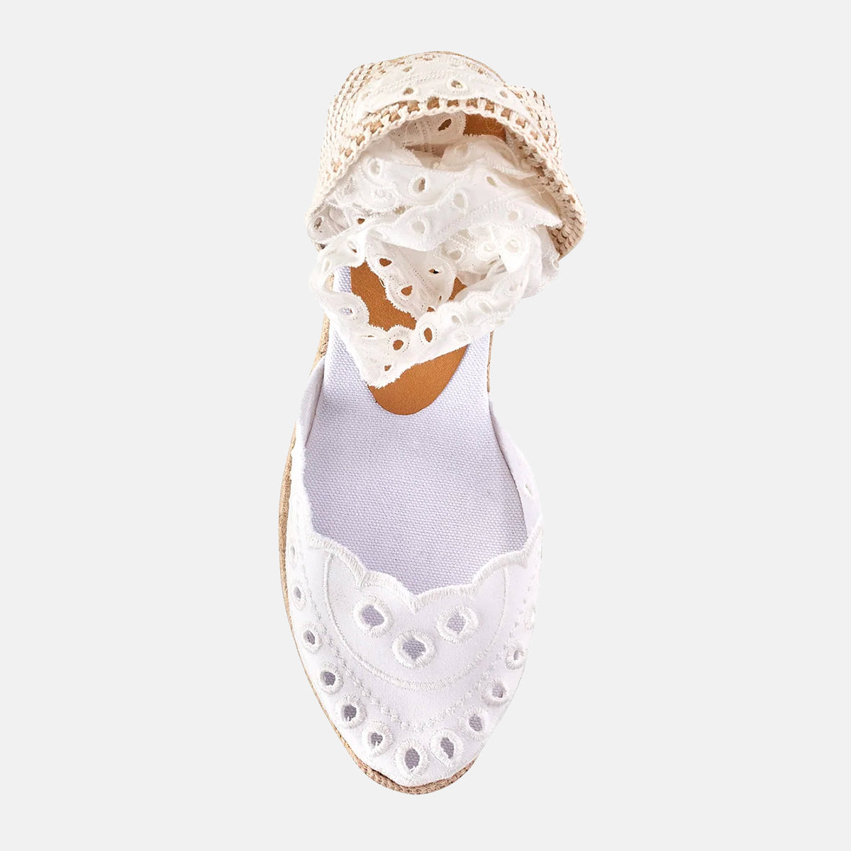 CharoRuiz Flat shoes White _cover Tex Sole El