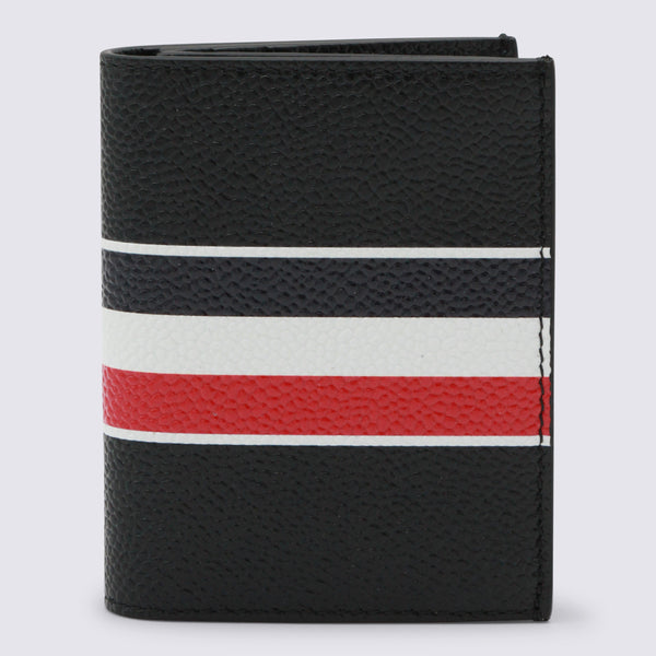 Thom Browne 100% Polyester wallet in black