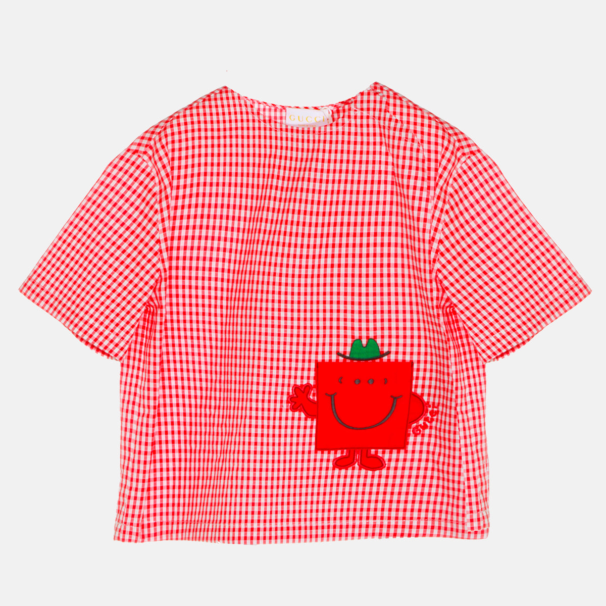 Gucci T-shirts and Polos Red/white/mix _100 % Co