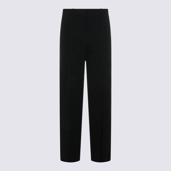 The Row 100% Wool trousers in navy