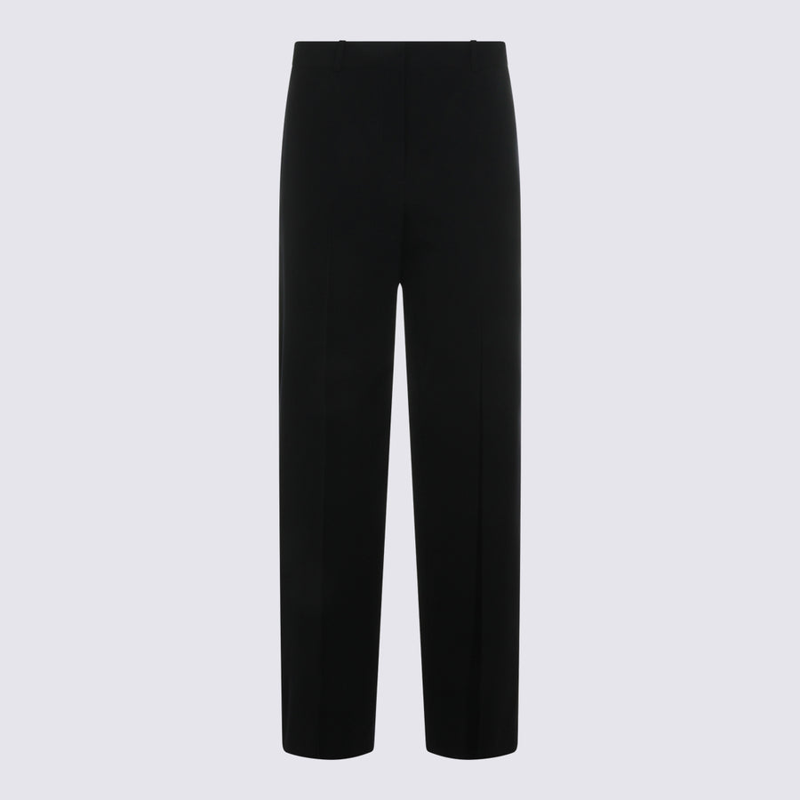 The Row 100% Wool trousers in navy