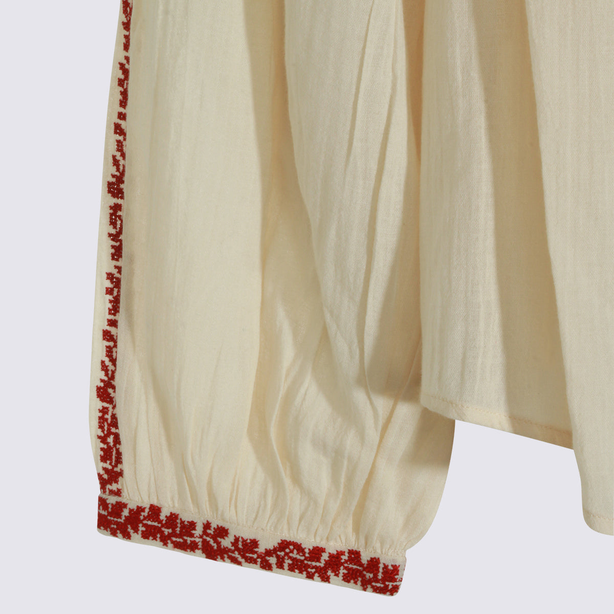 MARANT ETOILE Top Beige/red _vi